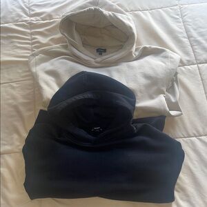 Express Beige and Black Hoodies